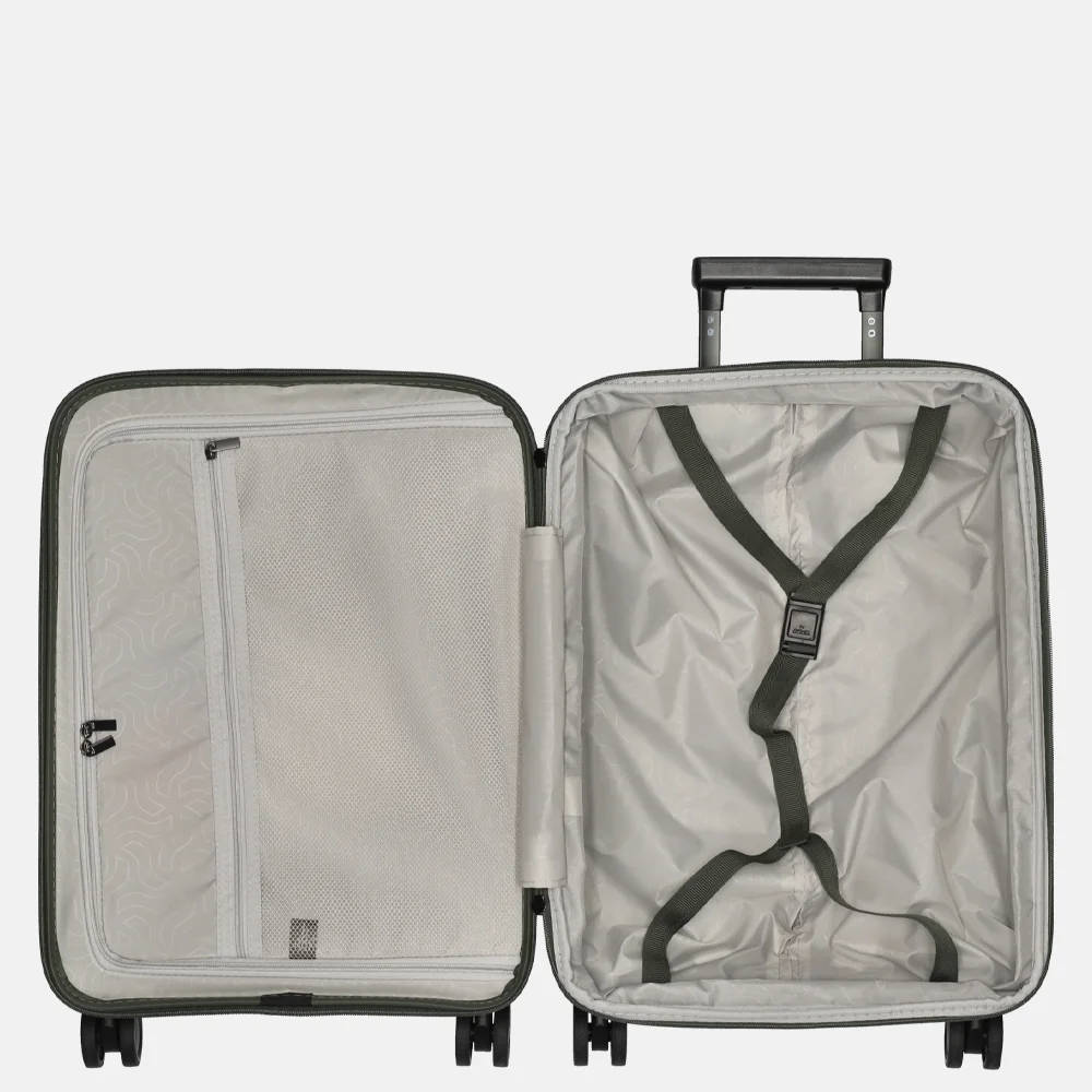 Jump Oskol handbagage koffer 55 cm expandable kaki | 022708-Groen